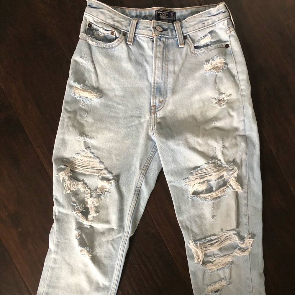 Annie high rise girlfriend jean